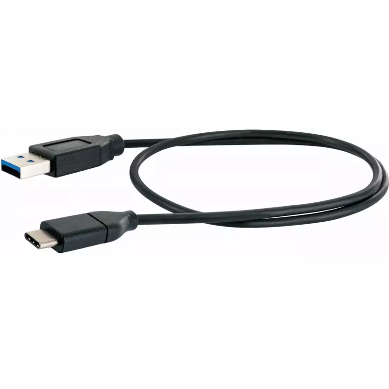 USB-kaabel Schwaiger LK 050 C USB 3.2 Gen 2 0.5 m USB A USB C Must