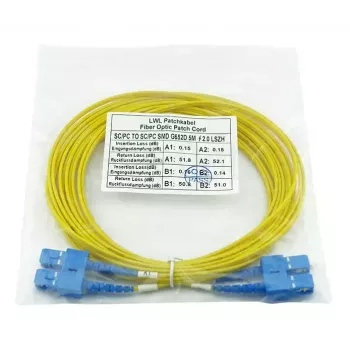 BlueOptics CAB-SMF-SC-SC-5-BO InfiniBand kiudoptiline kaabel 5 m SC SC