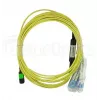 Kiudoptiline kaabel MPO 4x LC BlueOptics CBL-MPO12-4LC-SMF-10M 10m G.657.A1