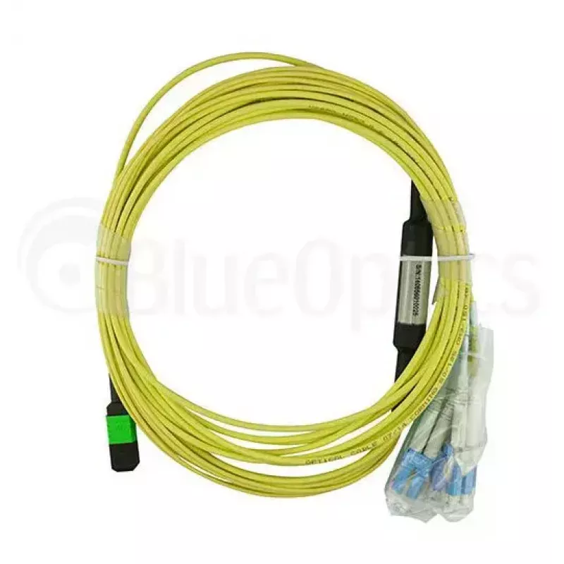 Kiudoptiline kaabel MPO 4x LC BlueOptics CBL-MPO12-4LC-SMF-10M 10m G.657.A1
