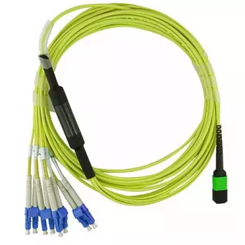 Kiudoptiline kaabel MPO 4x LC BlueOptics CBL-MPO12-4LC-SMF-10M 10m G.657.A1