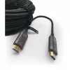 Techly ICOC HDMI-HY2-050 HDMI kaabel 50 m HDMI Type A (Standard) Must