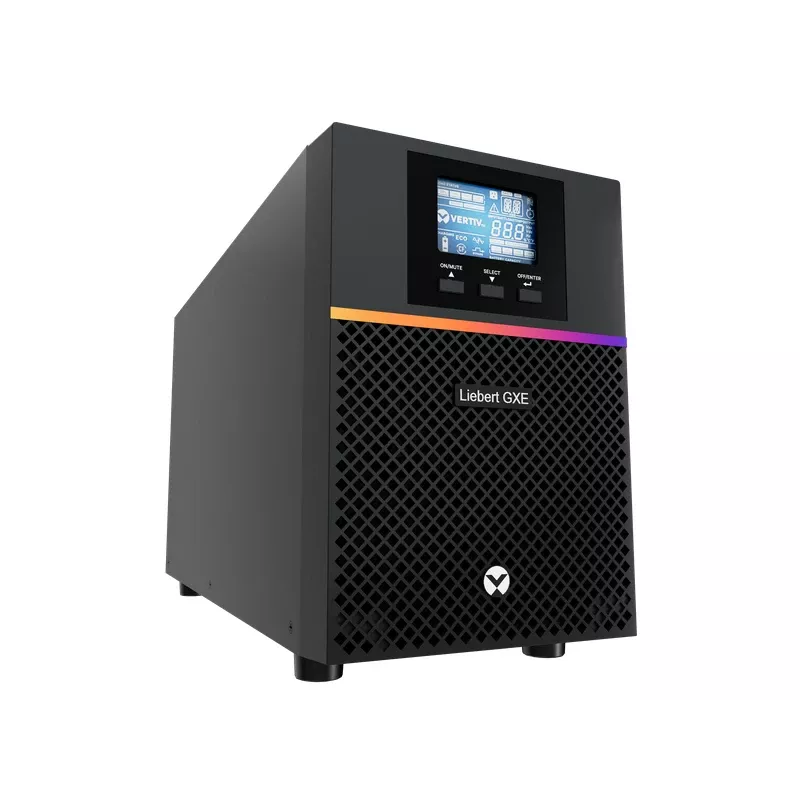 Vertiv Liebert GXE3-1500IMT katkematu toiteallikas (UPS) topeltkonversioon (võrgutoide) 1,5 kVA 1350 W 8 vahelduvvoolu pistikupesa