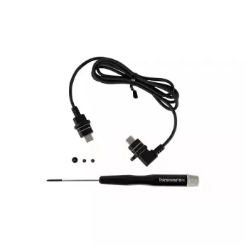 Tarvikukomplekt Transcend TS-DBK3 must 1 m kaabel 73 g