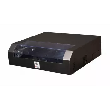 Seinale paigaldatav rack Equip õhuke Flex 19' Cabinet 5U RAL9005 must