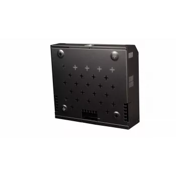 Seinale paigaldatav rack Equip õhuke Flex 19' Cabinet 5U RAL9005 must