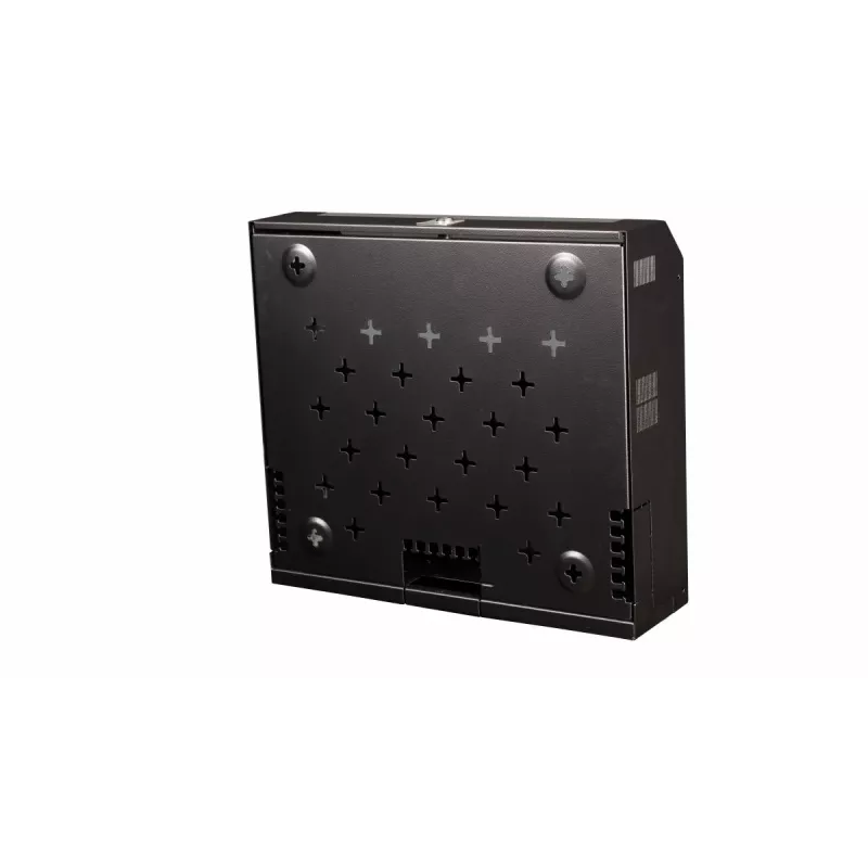 Seinale paigaldatav rack Equip õhuke Flex 19' Cabinet 5U RAL9005 must