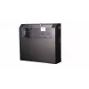 Seinale paigaldatav rack Equip õhuke Flex 19' Cabinet 5U RAL9005 must