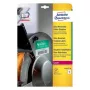 Isekleepuv silt Avery L7913-10 Ümar ristkülik