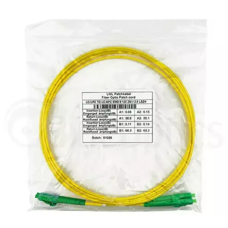 BlueOptics SFP3131BU1MM InfiniBand fiiberoptiline kaabel 1 m LC Kollane