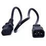 Zebra CS-RAC-IEC-CRD toitekaabel Must 0,48 m C13 pistikupesa C14 pistikupesa