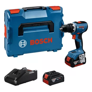 Bosch GSR 18V-65 2100 RPM Võtmega 1,06 kg Must, Sinine