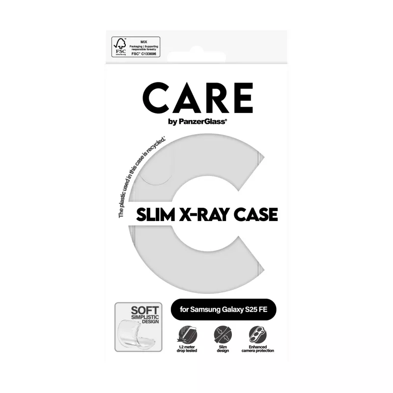 PanzerGlass CARE™ by ® läbipaistev X-Ray ümbris Samsung Galaxy S25 FE 5G