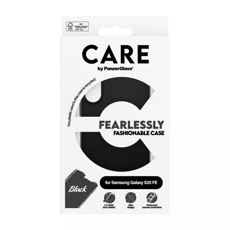 PanzerGlass CARE™ by ® TPU-ümbris must Samsung Galaxy S25 FE 5G