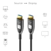 Techly ICOC HDMI-HY8-030 HDMI kaabel 30 m HDMI Type A (Standard) Must