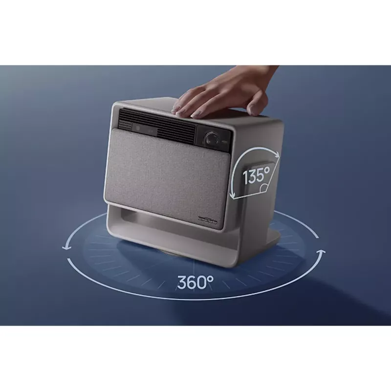 Standard throw projector XGIMI 1800 ANSI lumens LED UHD 4K 3D Valge