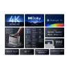 Standard throw projector XGIMI 1800 ANSI lumens LED UHD 4K 3D Valge