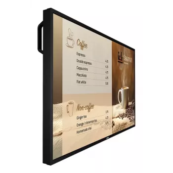 Philips 6000 series 43BDL6017P digitaalne teabekuvari lamepaneel 108 cm (42,5 tolli) LCD 800 cd/m² 4K Ultra HD must sisseehitatud protsessor Android 14 24/7