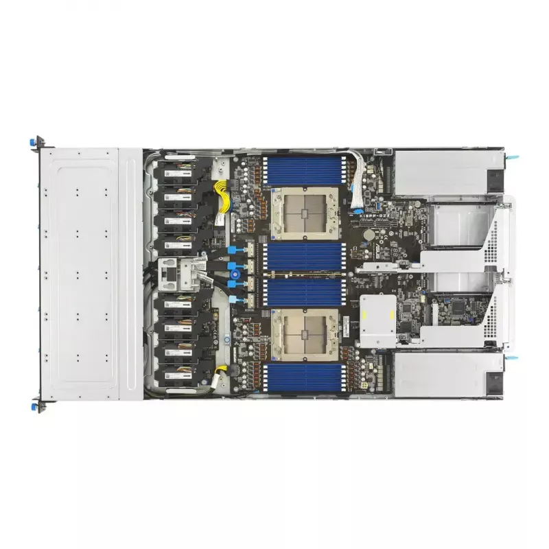 ASUS RS700A-E13-RS12U LGA 6096P Rack (1U) Must, Hõbedane