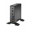 Shuttle Nano PC NC4010BAV2, Intel Celeron 7305, 8GB DDR4, 128GB M.2, 1x HDMI, 1x DP, 7x USB, 1x LAN, sh VESA ja alus
