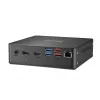 Shuttle Nano PC NC4010BAV2, Intel Celeron 7305, 8GB DDR4, 128GB M.2, 1x HDMI, 1x DP, 7x USB, 1x LAN, sh VESA ja alus