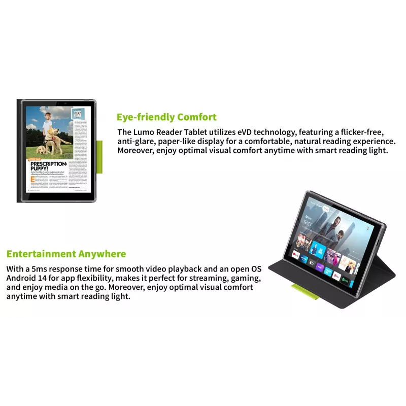 Hannspree Lumo 7.8 Reader Tablet 64 GB 19.8 cm (7.8 inch) Android Must