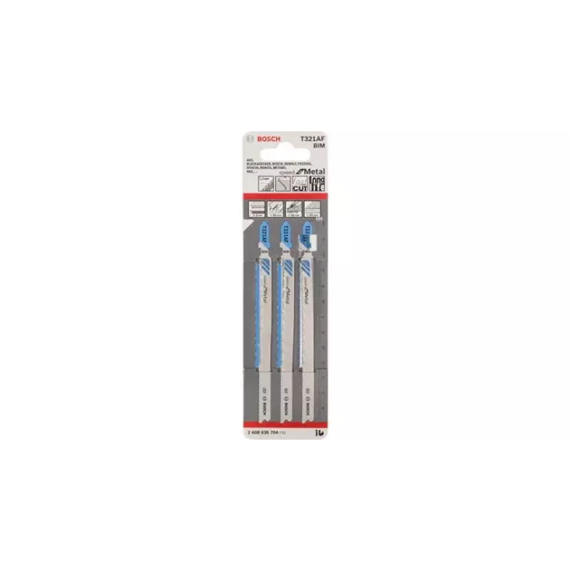 Pusleleht Bosch T 321 AF Speed for Metal Bimetal 13.2 cm