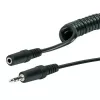 Helikaabel Schwaiger KHA4035 3m 3,5mm pistikupesa pistikupessa Must
