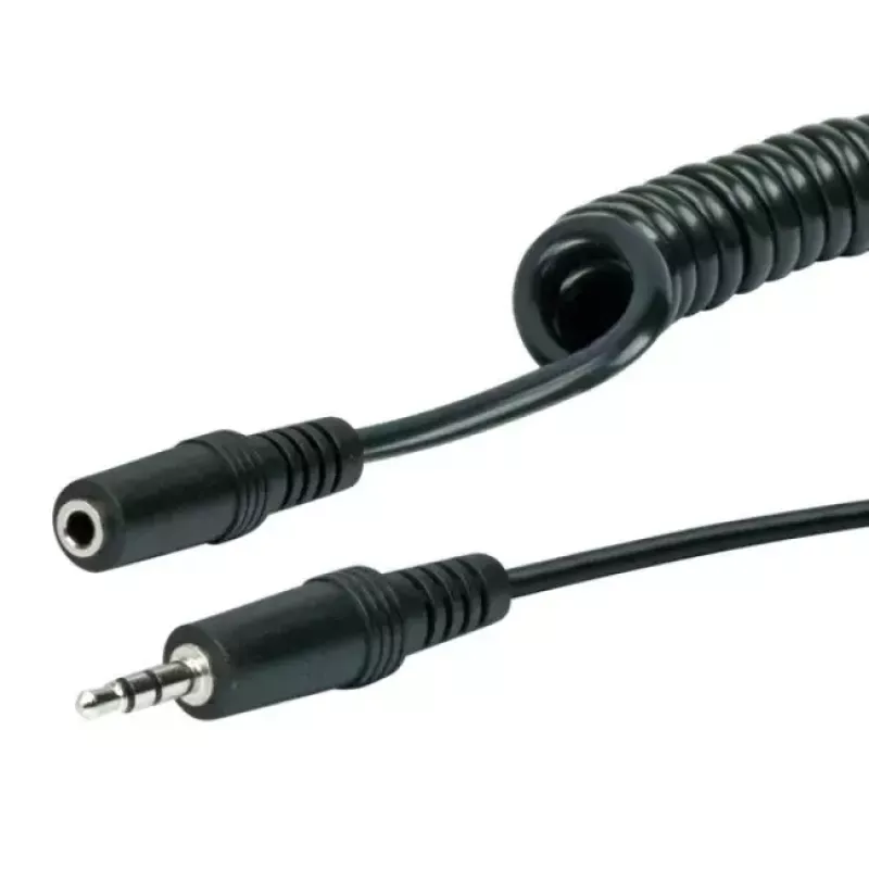 Helikaabel Schwaiger KHA4035 3m 3,5mm pistikupesa pistikupessa Must