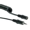 Helikaabel Schwaiger KHA4035 3m 3,5mm pistikupesa pistikupessa Must