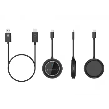 Conceptronic ATHERIC01B juhtmevaba USB-C-HDMI kuvakomplekt 1080P