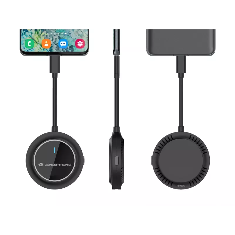 Conceptronic ATHERIC01B juhtmevaba USB-C-HDMI kuvakomplekt 1080P