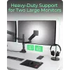 ICY BOX IB-MS702-T monitori kinnitus / alus 144,8 cm (57 tolli) Lauale Must