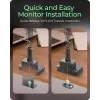 ICY BOX IB-MS702-T monitori kinnitus / alus 144,8 cm (57 tolli) Lauale Must