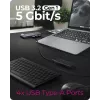 ICY BOX IB-DK4062-CPD juhtmega USB 3.2 Gen 1 (3.1 Gen 1) USB-C antratsiit