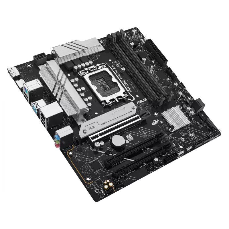 Emaplaat ASUS PRIME B760M-A II-CSM — Intel B760, LGA1700, microATX, DDR5, kuni 256GB, M.2/PCIe 4.0/SATA III, 2.5Gb Ethernet