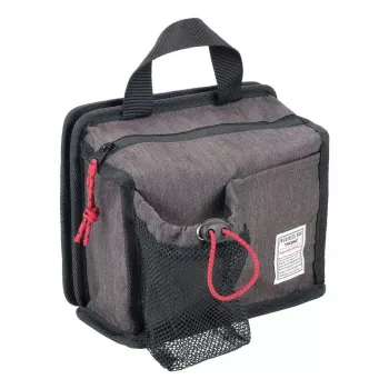 Käekott/õlakott käru jaoks TROIKA BBG67/GY — Polüester, Must/Hall, 200×50×175 mm, Tõmblukk