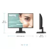 Arvutimonitor BenQ GW2490C 23.8 tolli (60.5 cm) Full HD 1920×1080 5 ms 178° VESA Must kõlaritega