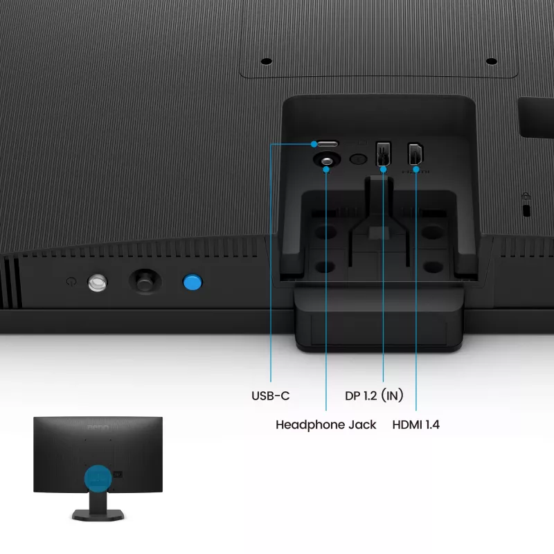 Arvutimonitor BenQ GW2490C 23.8 tolli (60.5 cm) Full HD 1920×1080 5 ms 178° VESA Must kõlaritega