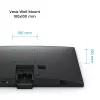Arvutimonitor BenQ GW2490C 23.8 tolli (60.5 cm) Full HD 1920×1080 5 ms 178° VESA Must kõlaritega