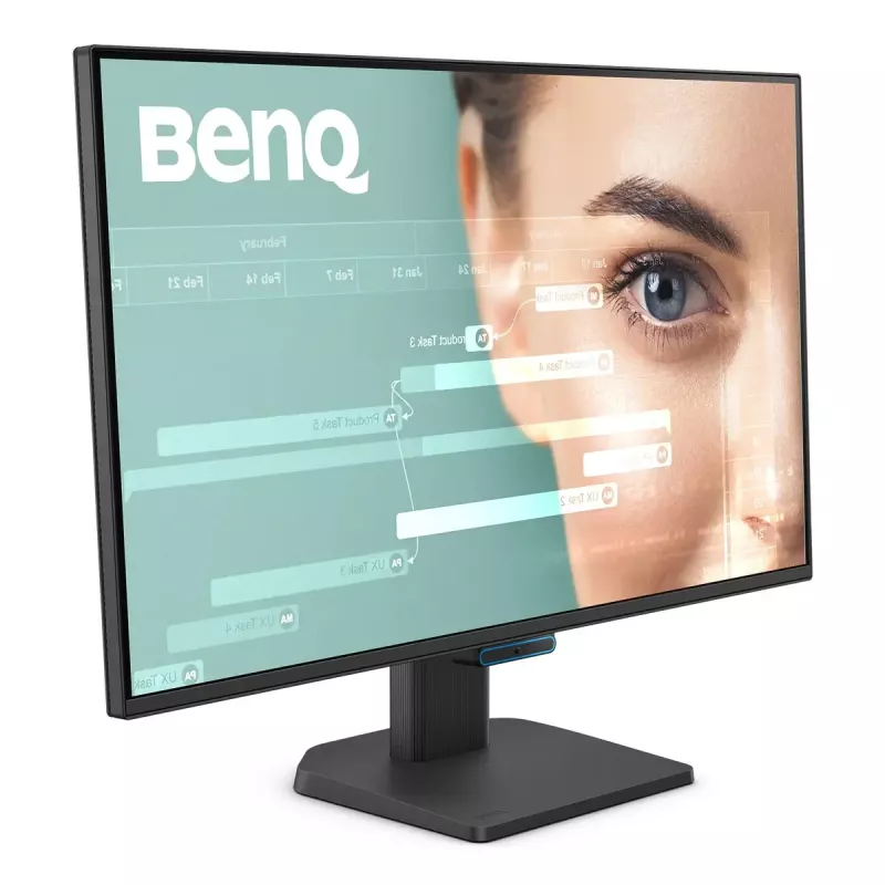 Monitor BenQ 27-tolline 1080p FHD silmadehooldusega — 27 tolli (68,6 cm), 1920×1080, 5 ms, IPS/LCD, matt, 16:9, 178°/178°, sisseehitatud kõlarid, VESA, must