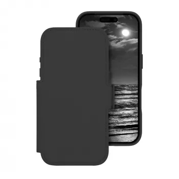 dbramante1928 Lynge MS ICON mobiiltelefoni ümbris Folio Must