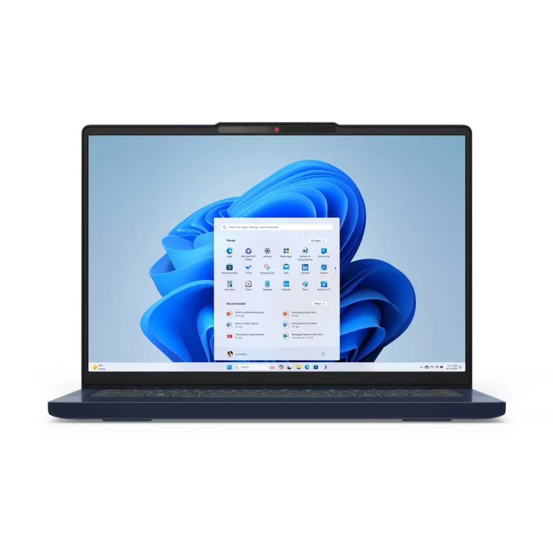 Lenovo IdeaPad õhuke 3 14IRH10 Intel® Core™ i5 i5-13420H sülearvuti, 35,6 cm (14 tolli) WUXGA, 24 GB DDR5-SDRAM, 512 GB SSD, Wi-Fi 7 (802.11be), Windows 11 Home, saksa, sinine