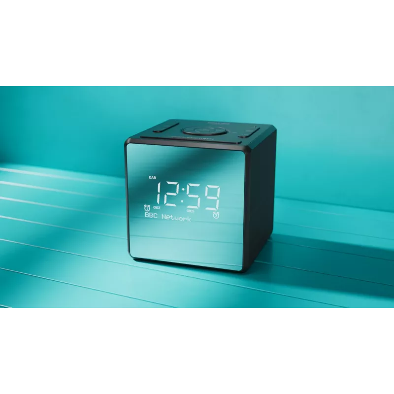 Digitaalne äratuskell Philips TAR4600/10 Must LCD Vahelduvvool/Aku