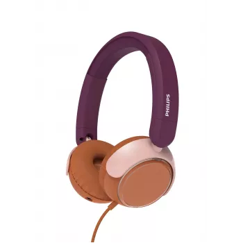 Philips 2000 series TAK2000MP/00 kõrvaklapid/peakomplekt Juhtmega Peapael Kõned/muusika USB USB-C Oranž, Lilla, Roosa
