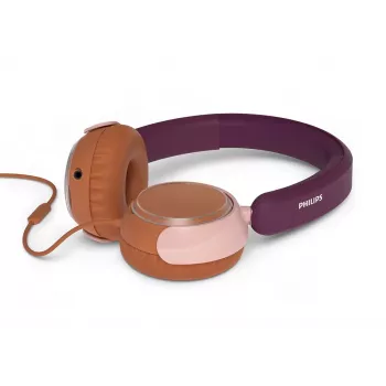 Philips 2000 series TAK2000MP/00 kõrvaklapid/peakomplekt Juhtmega Peapael Kõned/muusika USB USB-C Oranž, Lilla, Roosa
