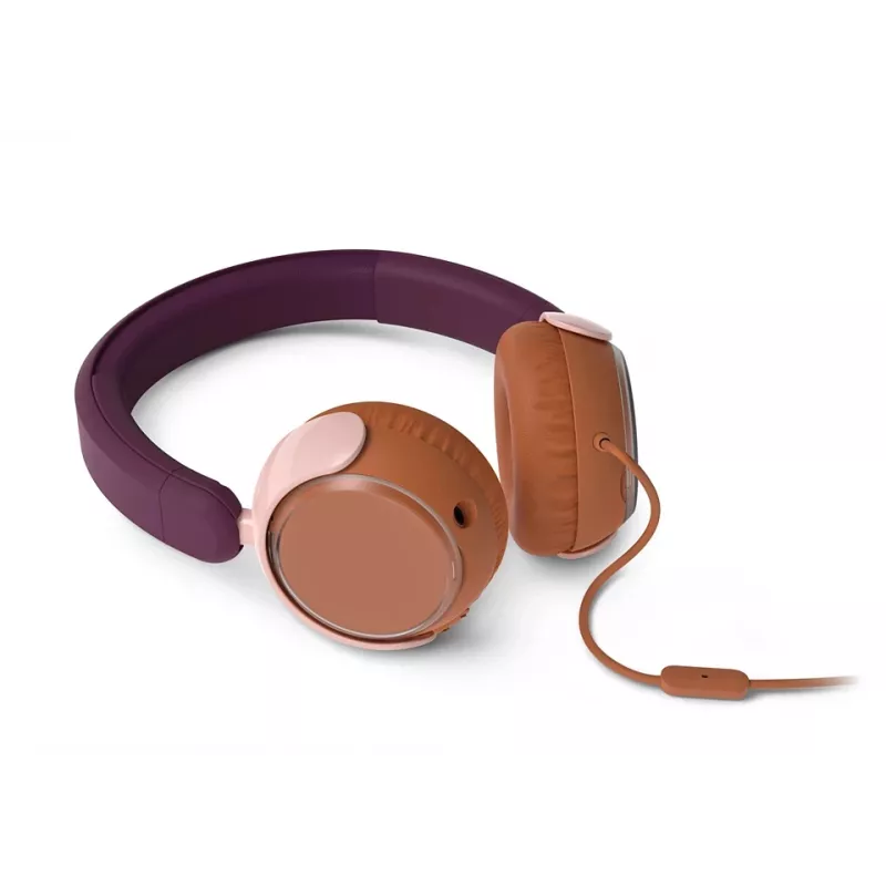 Philips 2000 series TAK2000MP/00 kõrvaklapid/peakomplekt Juhtmega Peapael Kõned/muusika USB USB-C Oranž, Lilla, Roosa