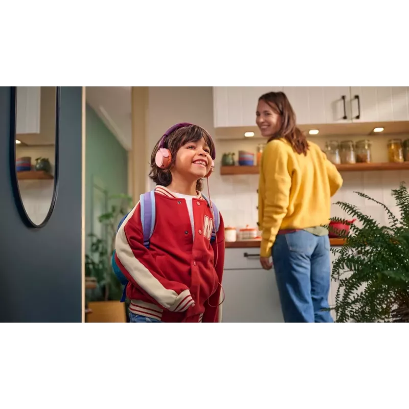 Philips 2000 series TAK2000MP/00 kõrvaklapid/peakomplekt Juhtmega Peapael Kõned/muusika USB USB-C Oranž, Lilla, Roosa