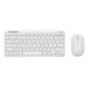 Klaviatuuri ja hiire komplekt TRUST Lyra Mini Wireless QWERTZ (RF + Bluetooth) valge, saksa paigutusega
