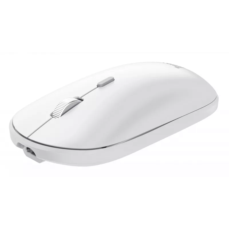 Klaviatuuri ja hiire komplekt TRUST Lyra Mini Wireless QWERTZ (RF + Bluetooth) valge, saksa paigutusega